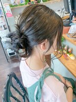 ルプラ カルム(le-pla Calme)&nbsp;ゆるっとおだんごアレンジ♪お団子/編みおろし20代30代40代