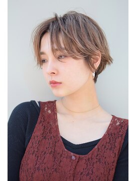 ロロ(ro-ro) plumyイルミナx外ハネボブxアッシュブラウンxネオウルフ