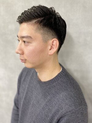 【清潔感・印象UP！】シンプルだけどかっこいい好印象ヘアに。扱いやすく、簡単にキマる再現性の高さが◎