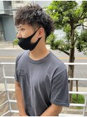 メンズカット×ツイストスパイラルパーマ