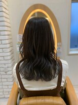 アドラーブル けやき通り店(adorable)&nbsp;落ち着きのある【ネイビーグレージュ】♪10代20代30代