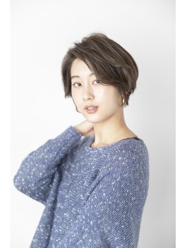 ルルディ バイ アフロディーテ銀座(luludi by APHRODITE) グレージュカラー/シルキーベージュ/斜めバング/銀座/髪質改善