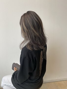 ムード マグ レーベル 南松本(MOOD Mag Label) 【MooD】大人可愛い/グレージュ/ハイライト/くびれ/ナチュラル