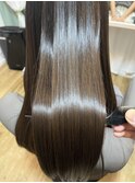 ツヤツヤロングヘアー