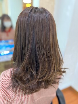 アークスヘアー モカベージュナチュラル耳掛け乾かすだけ美肌