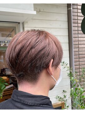 ハチマルハチ エアー 向ヶ丘遊園店(808 air) ロゼミルクティーカラー@30代40代50代60代