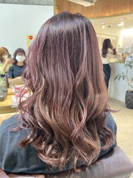 エイト 溝の口店(EIGHT) EIGHT  new  style お客様スタイル カシスピンク