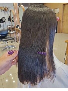 カノエ 宇部小串店(canoe) 艶髪ロング/髪質改善縮毛矯正/髪質改善/韓国風/韓国ヘア