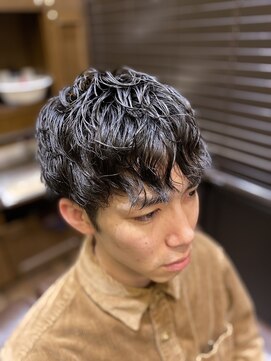 ヒロギンザバーバーショップ 丸の内店(HIRO GINZA BARBER SHOP) メンズパーマ