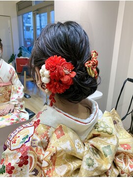 リラヘアー(Rela hair) 成人式アップスタイル