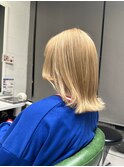 ミルクティーブロンド【TELA HAIR幕張本郷】