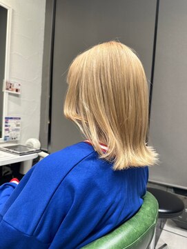 テーラヘアー 幕張本郷店(TELA HAIR) ミルクティーブロンド【TELA HAIR幕張本郷】