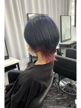 リア 大阪梅田(Ria) ～中性ウルフ　デザインカラー～ 【Ria 大阪 梅田】