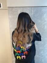 ガルボヘアー 名古屋栄店(garbo hair)&nbsp;#名古屋#栄#プルエクステ#グラデーション#ハイトーン