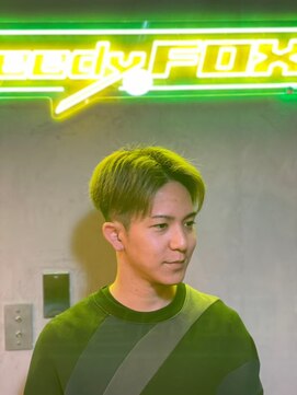 グリーディーフォックス 三軒茶屋(GreedyFOX) 波巻き/マッシュパーマ/ウルフ/ハイライト<理容室>三軒茶屋