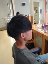 シャンプーボーイ 佐世保駅前店(SHAMPOO BOY)&nbsp;マッシュ　ブルーブラック　シャンプーボーイ佐世保駅前店