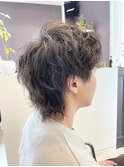 メンズヘア×パーマ