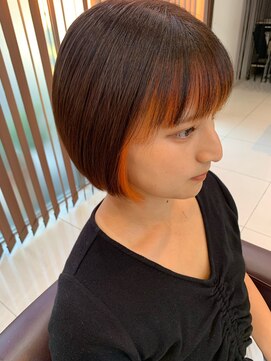 タクミフォーヘアー(TAKUMI for hair) ぱきっとオレンジインナーカラー