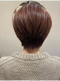 ピンク×ショートスタイル