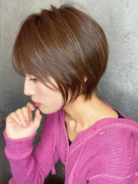 クーエフー(coo et fuu) 10代20代30代/大人かわいい　横顔ショート