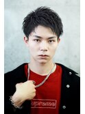 ハーフアップショート【ツーブロ刈り上げ有り】
