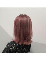 ミエル ヘア 新宿(miel hair)&nbsp;透明感ピンク