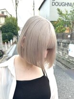 フリーラ 表参道(freera)&nbsp;ブリーチダブルカラーホワイトカラーインナーカラー裾カラー艶髪