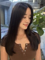 シティ(CITY) 韓国レイヤーカット×ブルージュ×髪質改善トリートメント