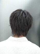 リップス 仙台annex(LIPPS)&nbsp;アップバングツイスト 黒髪 学生向け