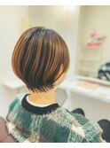 ナチュラル丸みショート◎