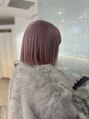 アオ(AO)&nbsp;pele pink × tassel bob♪