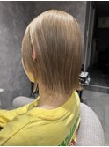 切りっぱなしボブ/外ハネボブ/ボブ