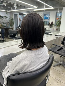 エピックバイファン 竹ノ塚(epc by F.U.N) 手入れ簡単切りっぱなしボブ