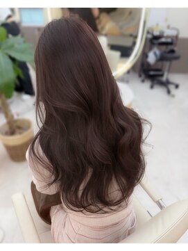 エトワ 新宿(ETOWA) 韓国風レイヤー　髪質改善　くびれヘア