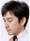 スーツ短髪ビジネス束感社会人ショート20代30代