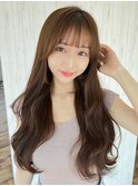 《Agu hair》華やか顔周りカット×numberA.ケアオイルスリーク