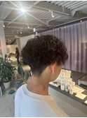 スペインカールくしゃっとニュアンスパーマ