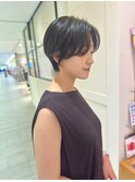 【ショートボブ/高橋駿】 センターパート/ショートカット