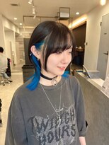 ノア(noah.)&nbsp;塩基カラー/青/中性ウルフ