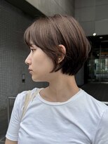 マッシュ アドベ 八戸ノ里(MASHU ADOBE) 秋感じるマロンベージュとショートボブ