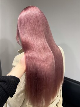 ベレーザ 渋谷神南(Beleza) 16143ブリーチ＆ダブルカラー渋谷モーヴピンクパールベージュ