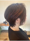 前下がりショートボブ