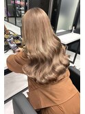 ミルクティーベージュ 【韓国ヘア 大阪 梅田】