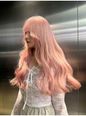 クラゲヘアー/小顔に見せるヘア/ココアベージュ/栄