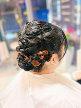 ヘアアレンジ/和装ヘア/アップスタイル