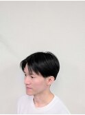 ラフに決まるツーブロックマッシュ