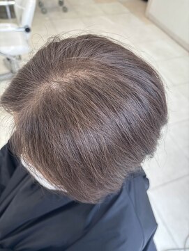 ネイビー(NAVY) 脱白髪染めカラー