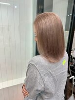 ヘアースマイルクー(HAIR SMILE COEUR) 【SAYAKA】ハイトーンミルクティ