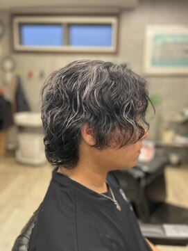 ディライトサロン中村(Delightサロン中村) メッシュパーマ＆ホワイトメッシュ