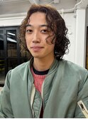 メンズミディアムヘア
